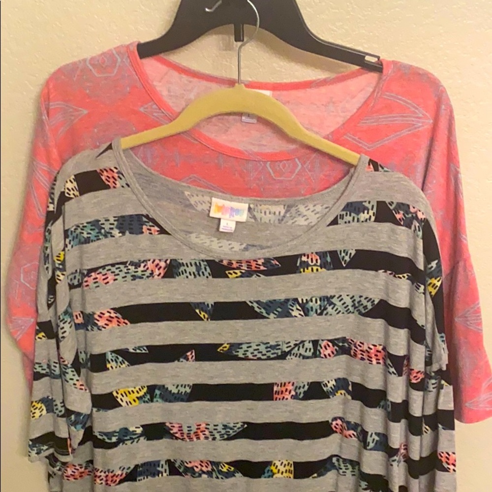 Lularoe Irma Lot (2 shirts)